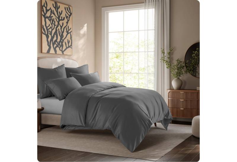 Seralino Bettwäsche Set in Gr. 135x200, 155x220, 200x200 cm, 100% Lyocell (Tencel), Besonders weich & atmungsaktiv – aus natürlichen Eukalyptusfasern Seralino Bettwäsche Set in Gr. 135x200, 155x220, 200x200 cm, 100% Lyocell (Tencel), Besonders weich & atmungsaktiv – aus natürlichen Eukalyptusfasern von Seralino