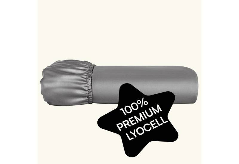 Seralino Spannbettlaken 100% Lyocell (Tencel), weiches, atmungsaktives Spannbetttuch, Gummizug: rundum, besonders weich, schnelltrocknend, atmungsaktiv, natürlicher Rohstoff von Seralino