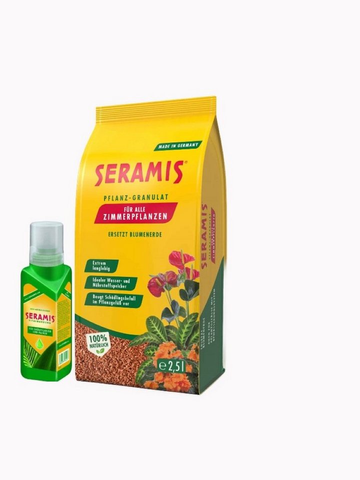 Seramis Pflanzendünger Seramis Zimmerpflanzen & Seramis Vitalnahrung Grünpflanzen, Sparpaket, 2-St. von Seramis