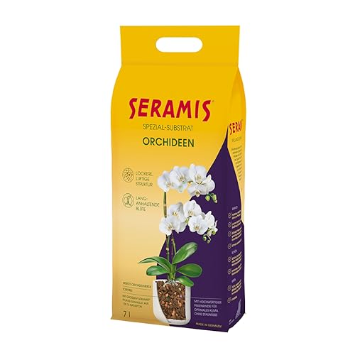Seramis Spezial-Substrat für Orchideen, 7 l – Orchideensubstrat mit Tongranulat und Pinienrinde zur idealen Sauerstoff- und Nährstoffversorgung, ton Seramis Spezial-Substrat für Orchideen, 7 l – Orchideensubstrat mit Tongranulat und Pinienrinde zur idealen Sauerstoff- und Nährstoffversorgung, ton von Seramis