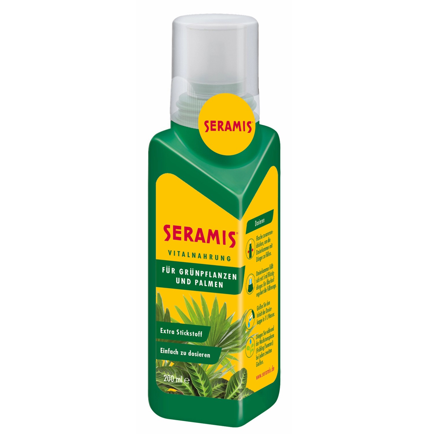 Seramis Vitalnahrung für Grünpflanzen und Palmen 200 ml von Seramis