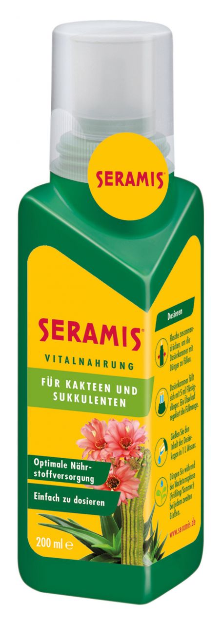 Seramis Vitalnahrung für Kakteen und Sukkulenten 200 ml von Seramis