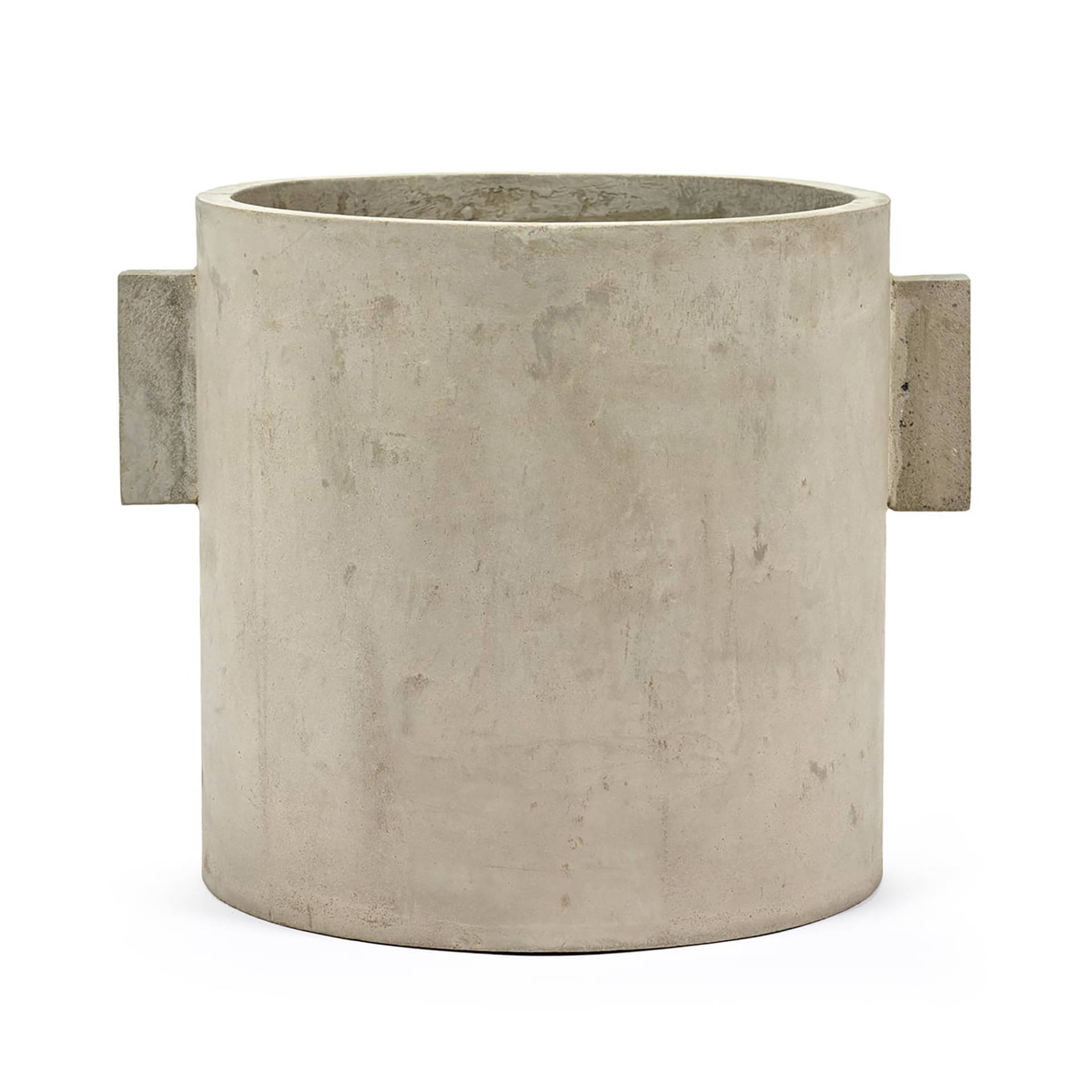 Serax NV - Concrete Übertopf Ø 30cm - grau/H x Ø 30x30cm/für Innen- und Außenbereich geeignet von Serax NV