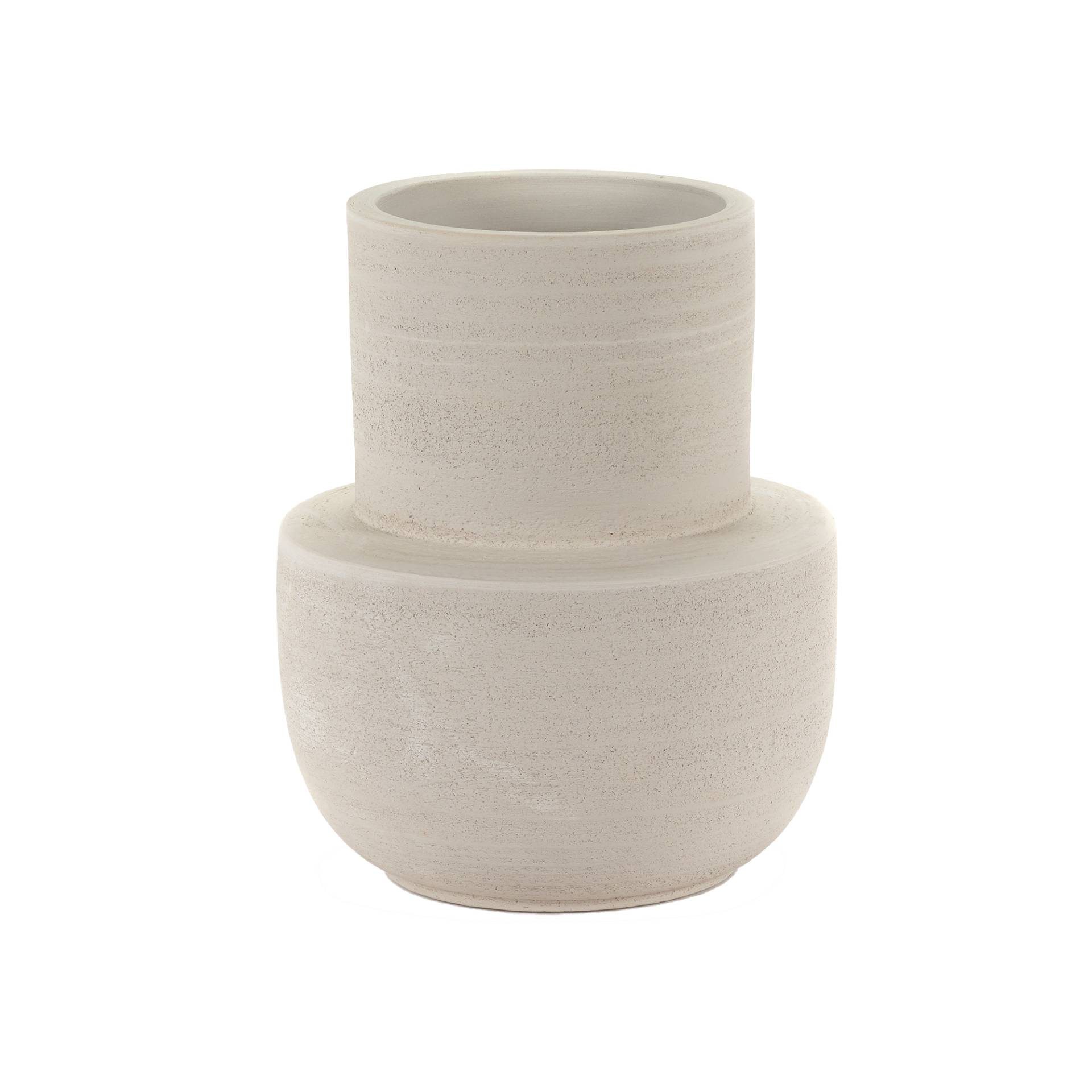 Serax NV - Volumes Vase M - beige/H x Ø 30,5x25cm/für den Innenbereich geeignet von Serax NV