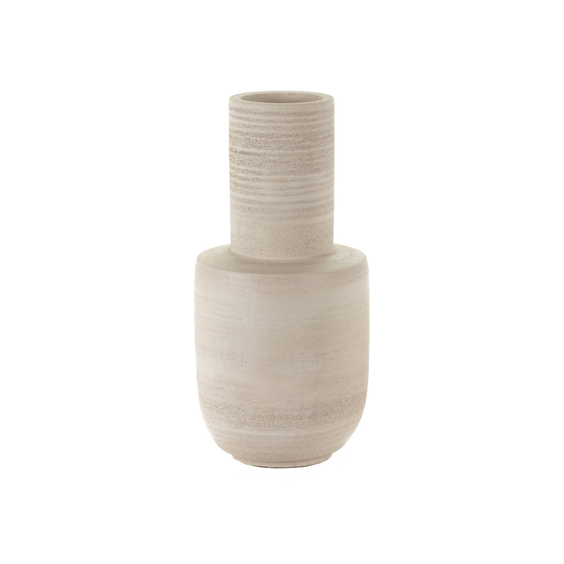 Serax NV - Volumes Vase S - beige/H x Ø 37x17,5cm/für den Innenbereich geeignet von Serax NV