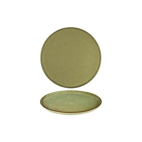 SERAX B5116203A Oberfläche Teller, Töpferei, grün von Serax