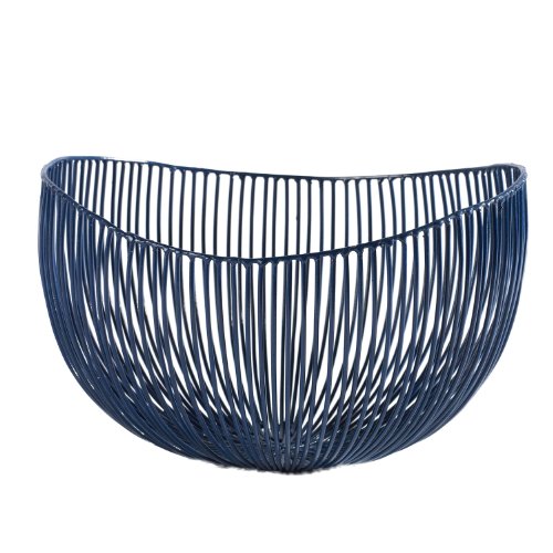 Serax Drahtkorb Tale Ø29 H21 cm Blau von Serax