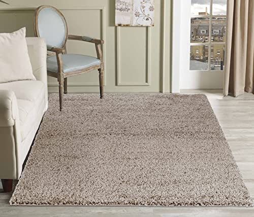 Serdim Rugs Moderner Shaggy Modern Shaggy Teppich, hoher Flor Flor lang, Soft Touch, Teppich Uni Light Beige; Größe: 60 x 110 cm Serdim Rugs Moderner Shaggy Modern Shaggy Teppich, hoher Flor Flor lang, Soft Touch, Teppich Uni Light Beige; Größe: 60 x 110 cm von Serdim Rugs