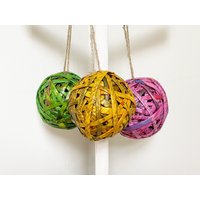 Zeitungsornamente in 3Er-Packung Groß - 5 Farben von SerendipUK