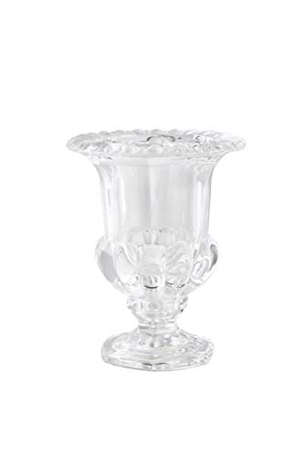 Serene Spaces Living Deko-Glasurne für Hochzeit, Event, 2 Stück Large (9" Tall x 7" Diameter) farblos von Serene Spaces Living
