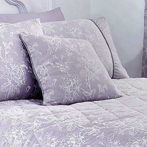 Serene Kissen mit Jasmin-Füllung, 55% Baumwolle, 45% Polyester, Lavendel, 43x43 cm von Serene