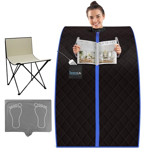 SereneLife AZSLISAU10BK.5 Kompakte & tragbare Infrarot-Sauna, Schwarz – aktualisiert SereneLife AZSLISAU10BK.5 Kompakte & tragbare Infrarot-Sauna, Schwarz – aktualisiert von SereneLife