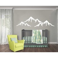 Berg Wandtattoo Kinderzimmer Wand Dekor Baby Aufkleber Vinyl Berge Kunst Schlafzimmer Berg Wandtattoo Kinderzimmer Wand Dekor Baby Aufkleber Vinyl Berge Kunst Schlafzimmer von SereneWallpaper