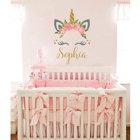 Mädchen Name Einhorn Aufkleber Blumen Bunt Namen Vinyl Baby Schlafzimmer Kinderzimmer Dekor Vs116 Mädchen Name Einhorn Aufkleber Blumen Bunt Namen Vinyl Baby Schlafzimmer Kinderzimmer Dekor Vs116 von SereneWallpaper