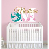 Personalisierte Mädchen Meerjungfrau Name Wandtattoo Benutzerdefinierte Kinderzimmer Baby Kleine Aufkleber Dekor Schlafzimmer Personalisierte Mädchen Meerjungfrau Name Wandtattoo Benutzerdefinierte Kinderzimmer Baby Kleine Aufkleber Dekor Schlafzimmer von SereneWallpaper