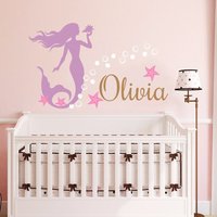 Wandtattoo Meerjungfrau Name Personalisierte Mädchen Benutzerdefinierte Kinderzimmer Baby Kleine Mädchenzimmer Schlafzimmer Dekor Wandtattoo Meerjungfrau Name Personalisierte Mädchen Benutzerdefinierte Kinderzimmer Baby Kleine Mädchenzimmer Schlafzimmer Dekor von SereneWallpaper