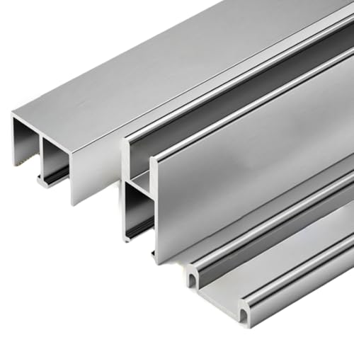 Serenitison Laufschiene für Schranktür,Schiebetürbeschlag für Glas,Aluminiumlegierung SchiebetüRbeschlag,SchiebetüRsystem Gleitschiene,Obere und untere Schiebetürrollen für Vitrinen,Rostbeständig Serenitison Laufschiene für Schranktür,Schiebetürbeschlag für Glas,Aluminiumlegierung SchiebetüRbeschlag,SchiebetüRsystem Gleitschiene,Obere und untere Schiebetürrollen für Vitrinen,Rostbeständig von Serenitison