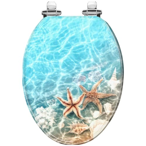 Serenitison Toilettensitz aus Harz,WC Sitz,WC Sitz Mit Absenkautomatik,Harz Toilettendeckel Mit 3D Effekten,Quick Release Scharniere,Absenkautomatik,ür Toilettendeckel mit Lochabstand von 10–20 cm Serenitison Toilettensitz aus Harz,WC Sitz,WC Sitz Mit Absenkautomatik,Harz Toilettendeckel Mit 3D Effekten,Quick Release Scharniere,Absenkautomatik,ür Toilettendeckel mit Lochabstand von 10–20 cm von Serenitison