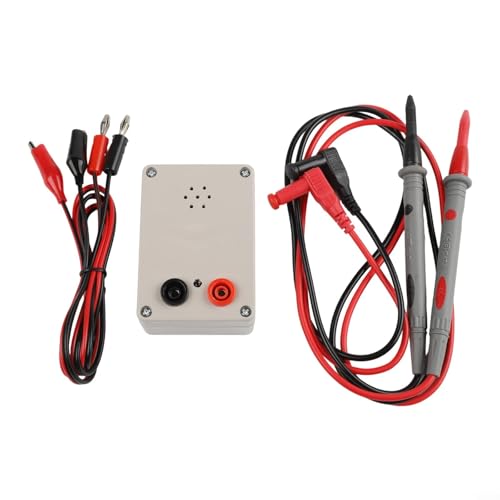 9 V Buzzer Tester, mit Summer und Kontrollleuchte mit Batterie-Ersatz für Leiterplattenkabel und Schalterprüfung (D) von Serenophile
