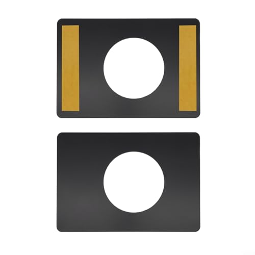 Abdeckplatten aus Edelstahl (2er-Set) perfekte Lösung für lose Türschlösser von Serenophile