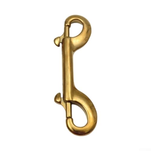 Doppelend-Tauchhaken-Schnappverschluss, doppelseitiger Haken-Schnappverschluss für Tauchen und Haustiergeschirre aus 316 Edelstahl (100 mm) von Serenophile
