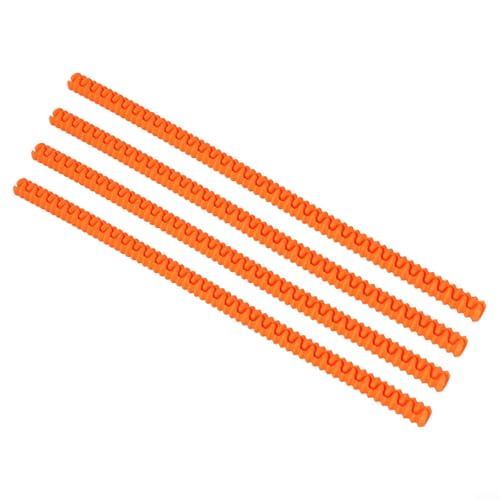 Durchdachtes Design des Silikon-Abdeckungs-Sets sorgt für maximalen Schutz beim Kochen (orange) von Serenophile