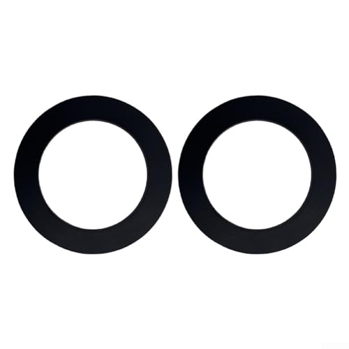 Kaffeemaschinendichtung für Ring, Silikon-Brühkopfdichtung für Milesto Em20-50 Kaffeemaschine (2er-Pack) von Serenophile