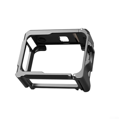 Kamerakäfig, Aluminiumlegierung, Kompaktkamerakäfig mit Schnellentriegelungsknopf für Insta360 Go Ultra Kamerakäfig, Aluminiumlegierung, Kompaktkamerakäfig mit Schnellentriegelungsknopf für Insta360 Go Ultra von Serenophile