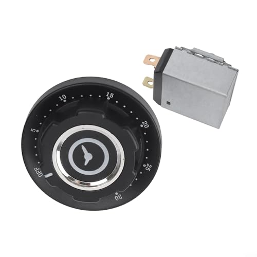 Küchen-Timer mit Klingel für Mikrowelle und Elektroherd, mechanisches Design, AC250V 16A (30 Minuten) von Serenophile