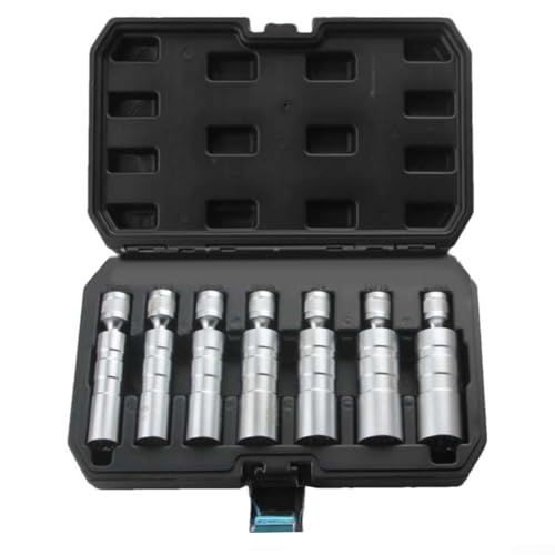 Magnetisches Steckschlüssel-Set, 7-teiliges Funken-Werkzeug-Set für einfache Verwendung und Organisation von Serenophile