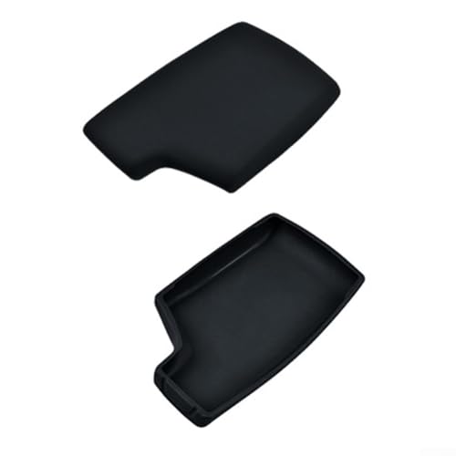 Mittelkonsole Aufbewahrungsbox Armlehne Abdeckung Kunststoff Leder für BMW 3er Serie E90 E92 E93 Modelle 2005 2012 (schwarz) von Serenophile