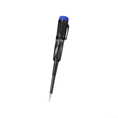 Praktischer Elektriker-Schraubendreher-Teststift Doppelfunktions-Schaltungsprüfer mit Design (blau) von Serenophile