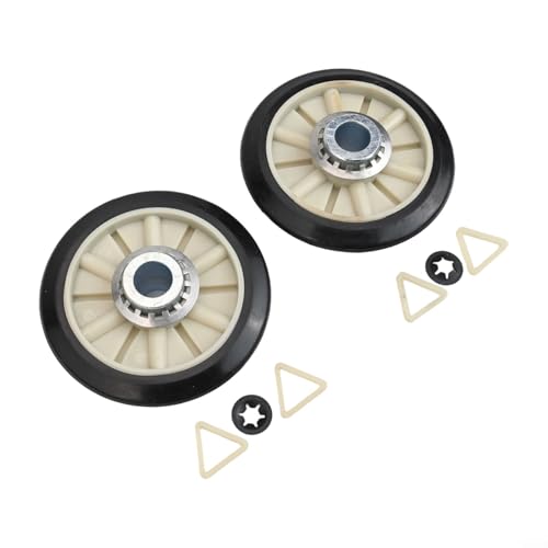 Robustes Design, 2-teiliges Trockner-Trommelstützrollen-Set, unterstützt effizienten Betrieb in Kenmore, für Amana-Trockner Robustes Design, 2-teiliges Trockner-Trommelstützrollen-Set, unterstützt effizienten Betrieb in Kenmore, für Amana-Trockner von Serenophile