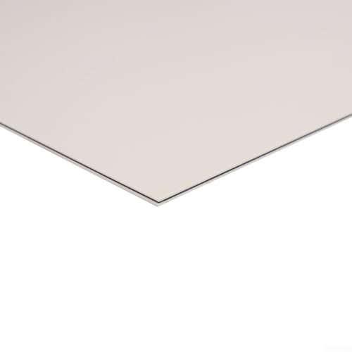 Schlagplatte für E-Gitarre, 44 x 29 cm, 3-lagig, blanko, Schlagbrett-Material für DIY ST/Tele-Projekte (Vintage Cream) von Serenophile