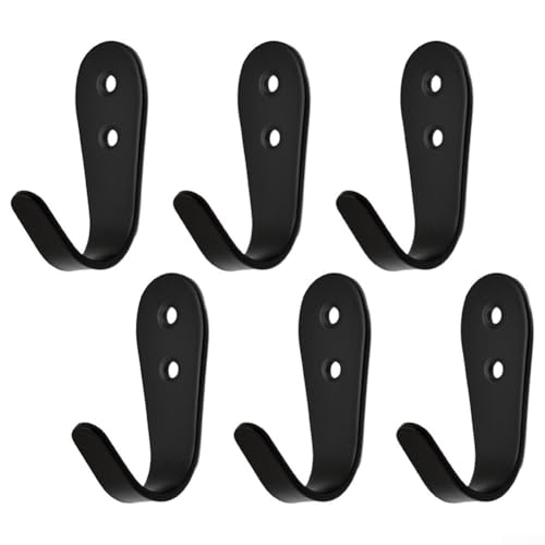 Serenophile Wandhalterung, 6 Stück, robuste Edelstahl-Haken für Handtücher und Taschen Serenophile Wandhalterung, 6 Stück, robuste Edelstahl-Haken für Handtücher und Taschen von Serenophile