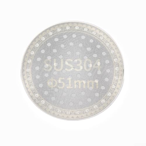 Siebträger Puck Sieb für Espresso Edelstahlfilter 51 53 58 mm für ausgewogene Extraktion (51 mm) von Serenophile