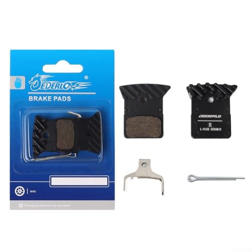 Sleek Design Fahrrad Bremsen Keramik Pad Set Modell J03A passend für Shimano High End Modelle 90000 & 90200 (Keramikbeläge) von Serenophile