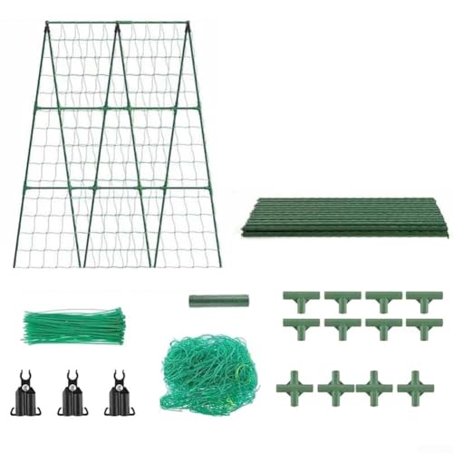 Tragbares Rankgitter für Kletterpflanzen, stabiles Design für einfachen Aufbau und Demontage in Ihrem Garten oder Hof (80 x 120 cm) von Serenophile