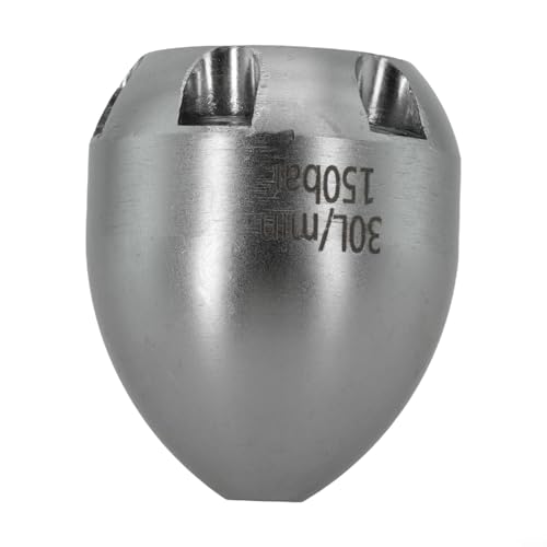 Wasserstrahldüse für Hochdruckreiniger mit vorderen und hinteren Sprühlöchern, um 360 Grad drehbarer Kopf für effiziente K- und Rohrleitungsabfälle (30 l) von Serenophile