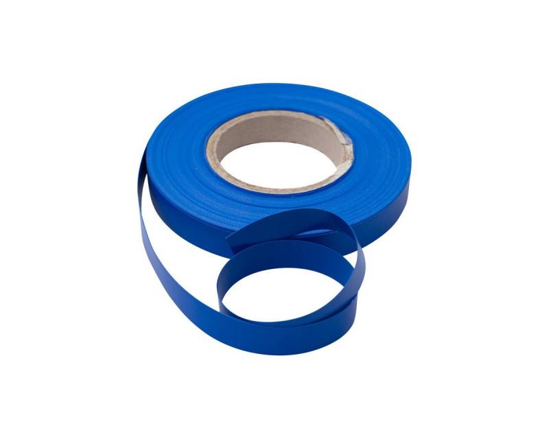 Planenscout Naht-/Verstärkungsband Einfassband Polyester beidseitig PVC beschichtet B1 Breite 20mm Blau, (10-St), 1000 x 20 mm [L x B] von Planenscout