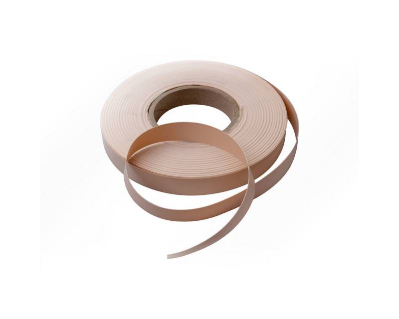 Planenscout Naht-/Verstärkungsband Einfassband Polyester beidseitig PVC beschichtet B1 Breite 20mm Sand, (10-St), 1000 x 20 mm [L x B] von Planenscout
