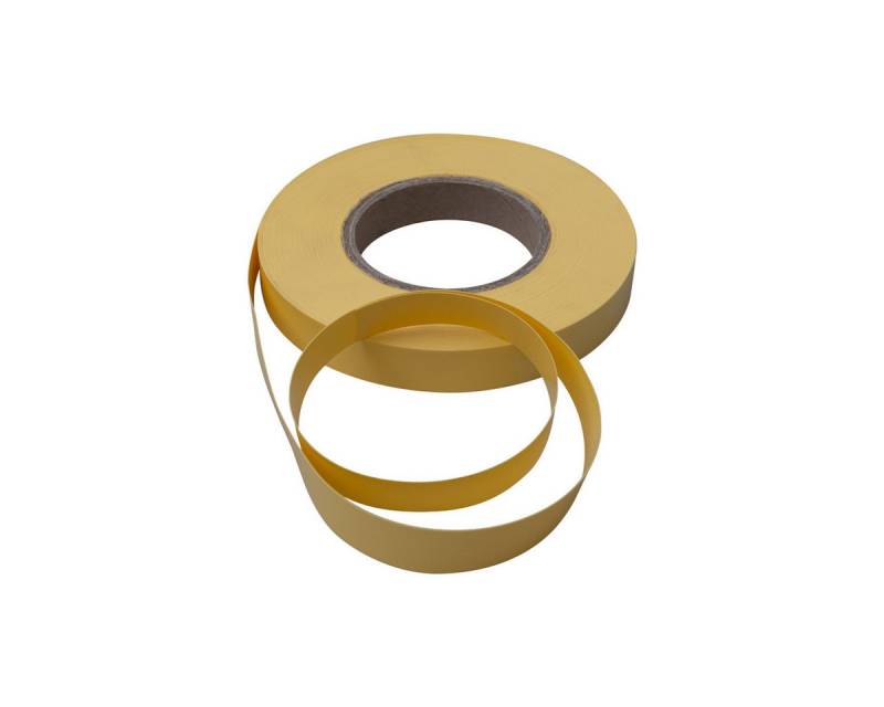 Planenscout Naht-/Verstärkungsband Einfassband Polyester beidseitig PVC beschichtet B1 Breite 20mm Gelb, (10-St), 1000 x 20 mm [L x B] von Planenscout