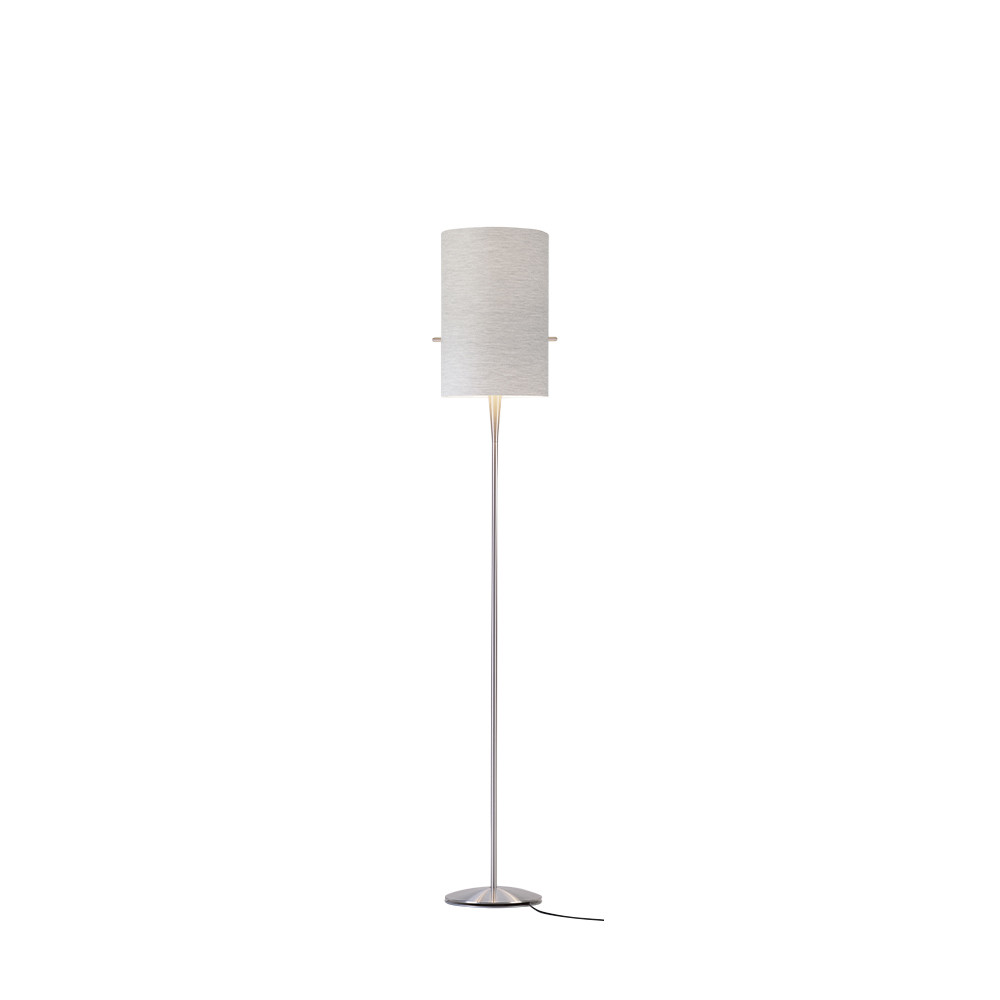 Serien Lighting - Club Stehleuchte L Brushed/Melange Grey von Serien Lighting