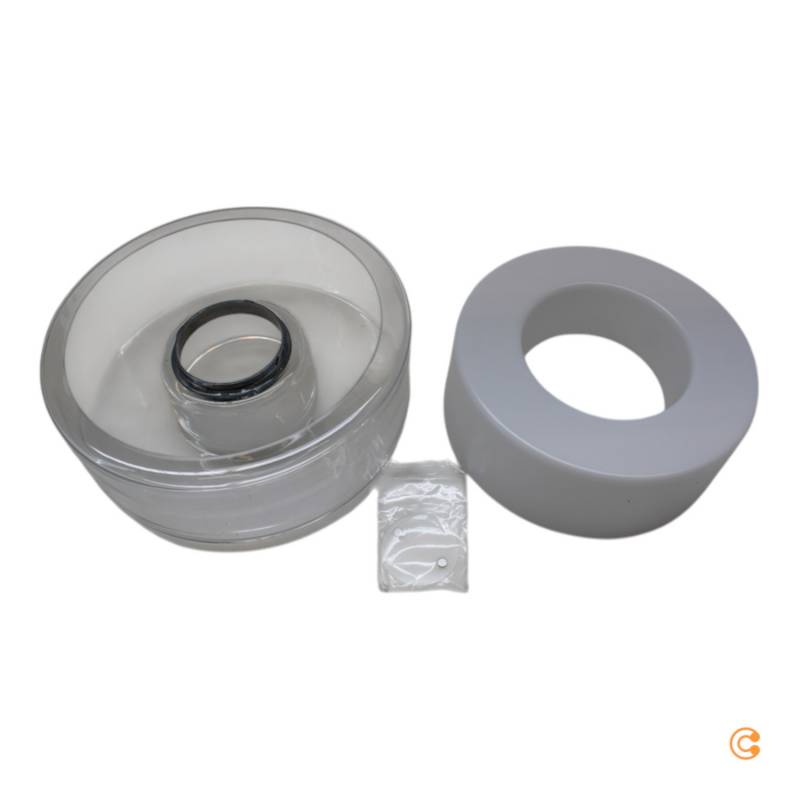 Serien Lighting Ersatzteil Curling Größe M Dl Glasschirm Mit Reflektor Zylinder B-Ware von Serien Lighting