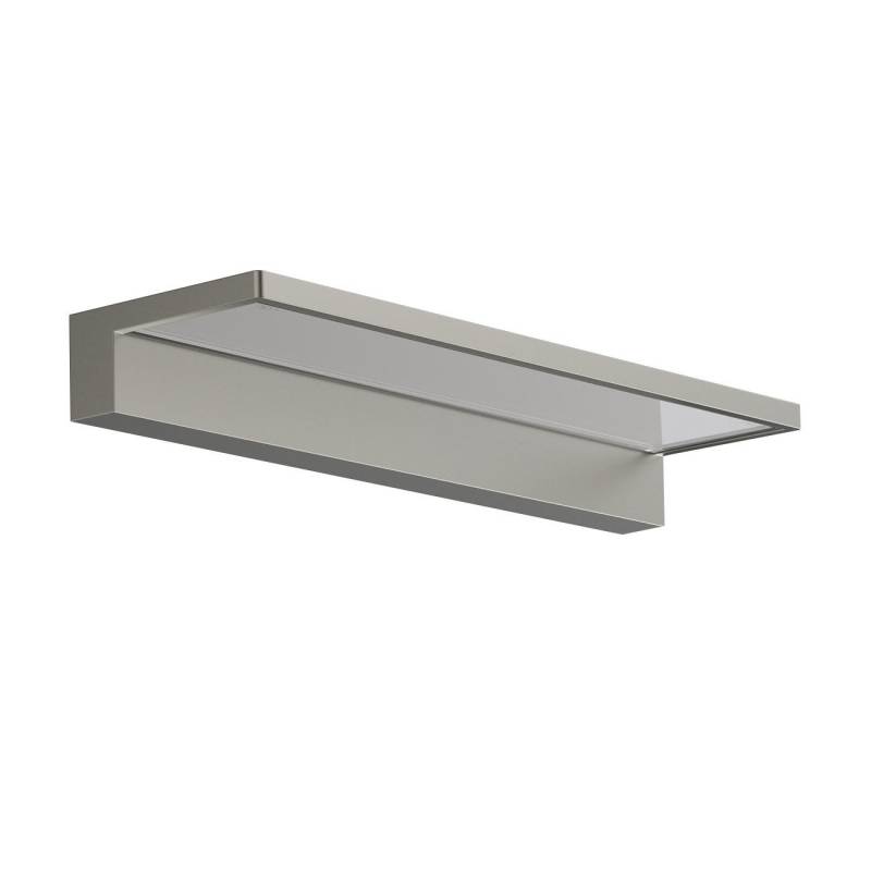 Serien - Crib LED Wandleuchte - edelstahl/BxHxT 30x3,3x8,6cm/2700K/1350lm/Regelung über TRIAC von Serien