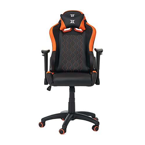 Serioux Gaming Chair, Leder, Black/orange, One Size von Serioux