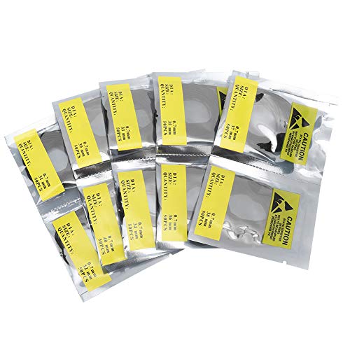 Uhren-O-Ring, O-Ringe, Gummidichtung, Uhrenrückseitenabdeckung, Dichtungen, Uhrenreparaturwerkzeug, 500 Stück/Beutel(0.7 A pack of five hundred) von Serlium