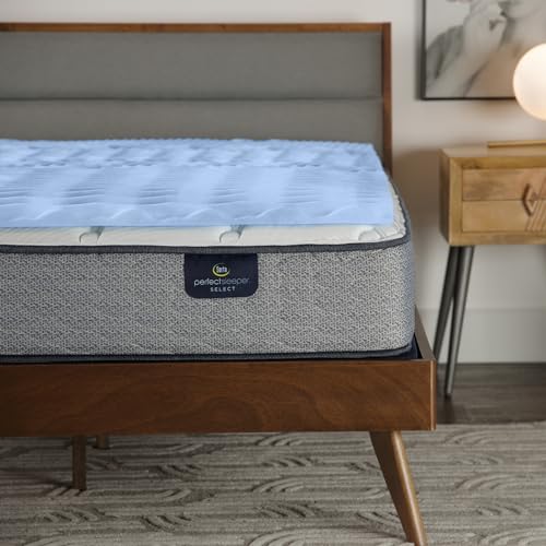Serta Comfort Zone Matratzenauflage aus Memory-Schaum, Kingsize, Blau von Serta