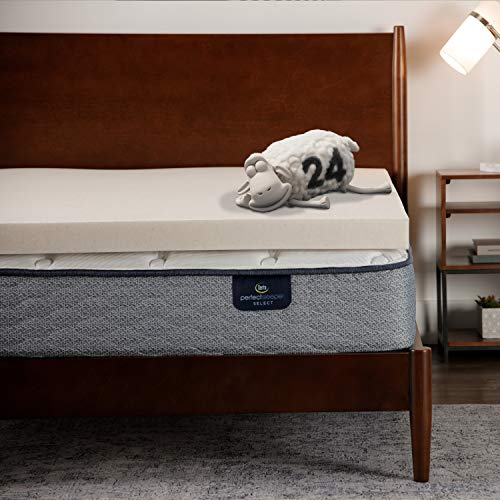 Serta CopperGel Memory Foam Matratzenauflage, Queen, Kupfer von Serta