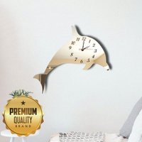 Delphin Acryluhr - Viele Farben Verfügbar | Maßgeschneiderte Formen Und Größen von ServeWell